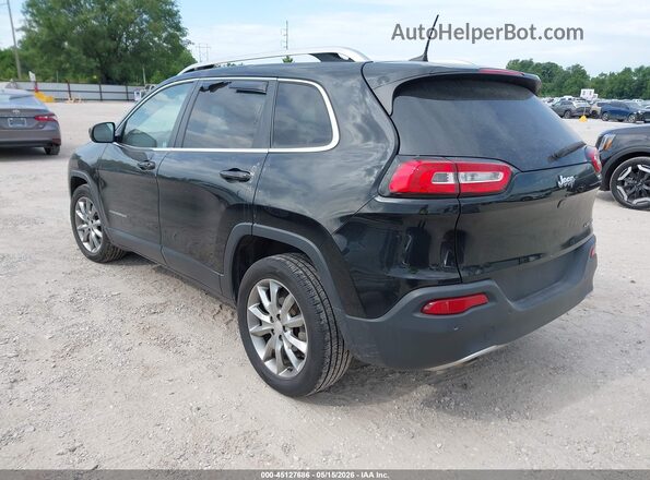1C4PJLDB7JD568278 2018 JEEP CHEROKEE Black Tył lewy
