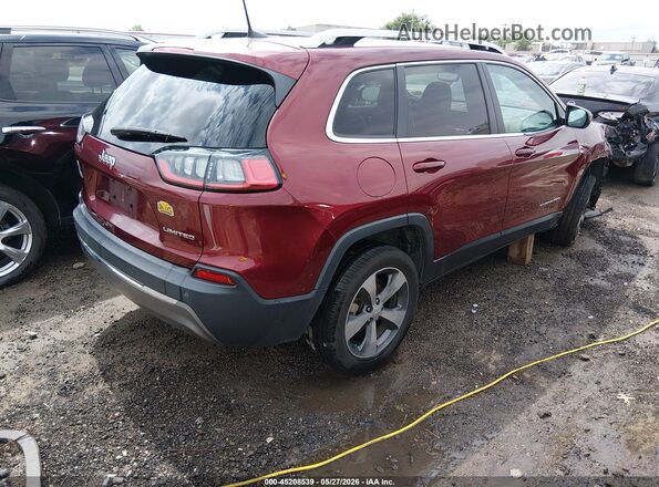 1C4PJLDB8LD577865 2020 JEEP CHEROKEE Maroon Հետևի աջ