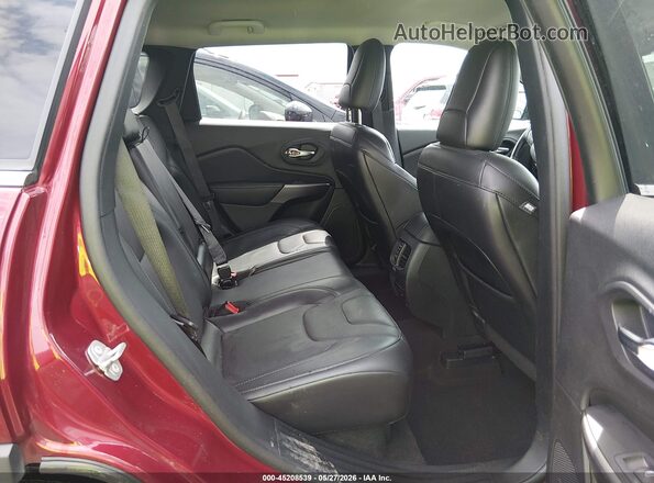 1C4PJLDB8LD577865 2020 JEEP CHEROKEE Maroon VIN կոդի պիտակի տեսք