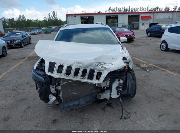 1C4PJLDB9KD325248 2019 JEEP CHEROKEE White Սարքավորումների վահանակի տեսք