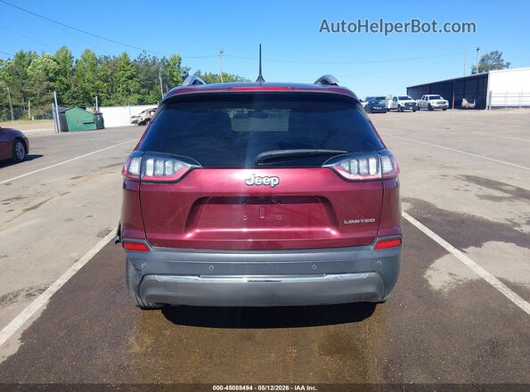 1C4PJLDB9LD502981 2020 JEEP CHEROKEE Темно-бордовый 