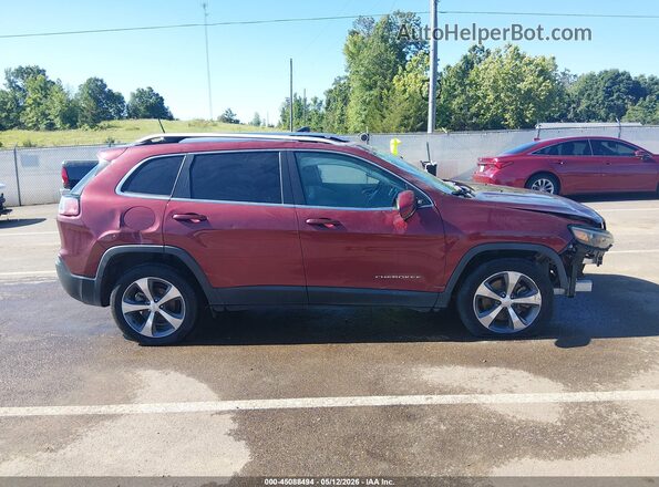 1C4PJLDB9LD502981 2020 JEEP CHEROKEE Темно-бордовый Панорамный вид салона 360°