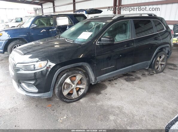 1C4PJLDB9LD652993 2020 JEEP CHEROKEE Black Przód lewy