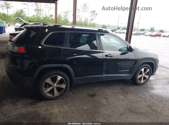 1C4PJLDB9LD652993 2020 JEEP CHEROKEE Black Widok wnętrza z tyłu