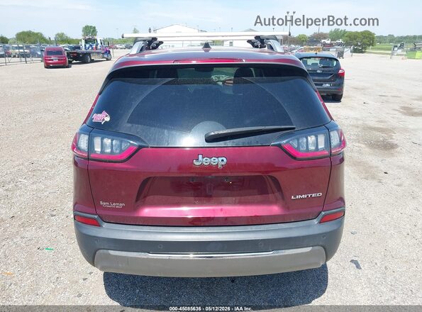 1C4PJLDBXLD557942 2020 JEEP CHEROKEE Maroon 