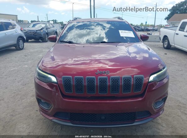 1C4PJLDXXLD634515 2020 JEEP CHEROKEE Burgundy 