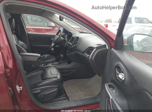 1C4PJLLB0KD312471 2019 JEEP CHEROKEE Maroon Սալոնի դիմացի տեսք