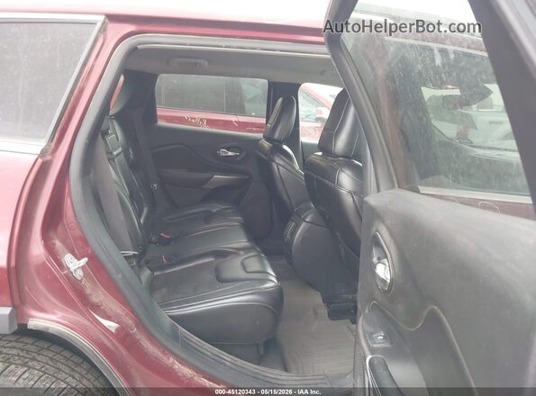 1C4PJLLB0KD312471 2019 JEEP CHEROKEE Maroon VIN կոդի պիտակի տեսք