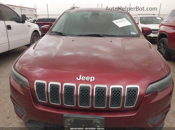 1C4PJLLB0KD312471 2019 JEEP CHEROKEE Maroon Դիմացի տեսք