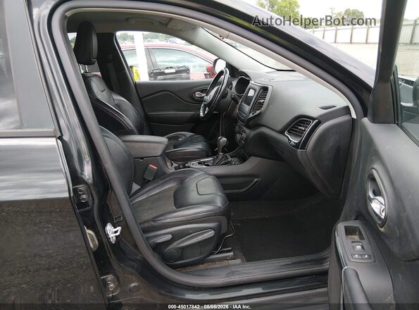 1C4PJLLB1LD527987 2020 JEEP CHEROKEE Black Widok wnętrza z przodu