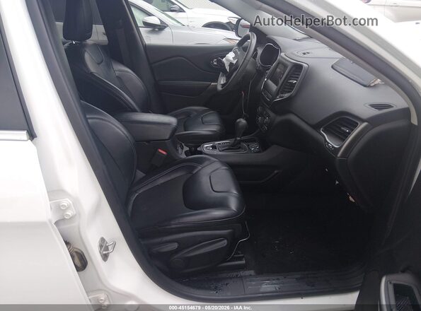 1C4PJLLB1LD547642 2020 JEEP CHEROKEE White Widok wnętrza z przodu