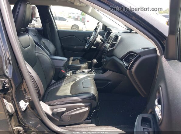 1C4PJLLB2KD478829 2019 JEEP CHEROKEE Черный Вид салона спереди