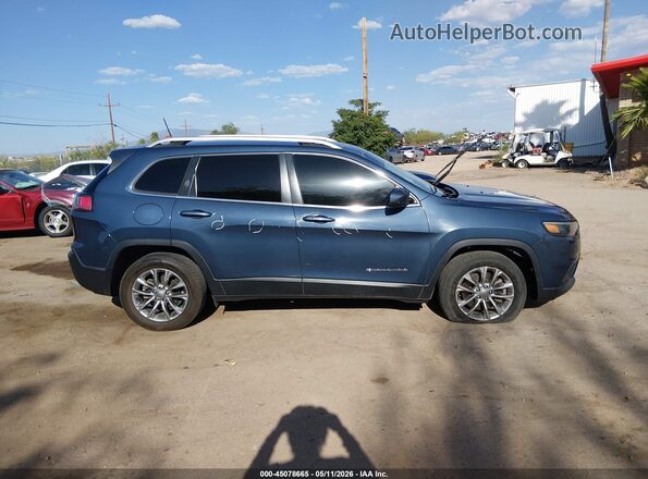 1C4PJLLB4LD521696 2020 JEEP CHEROKEE Blue Widok zestawu wskaźników