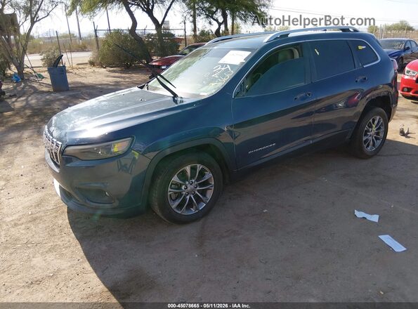 1C4PJLLB4LD521696 2020 JEEP CHEROKEE Blue Przód lewy