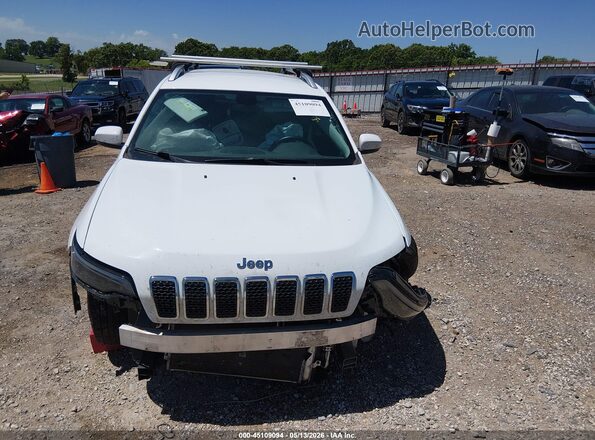 1C4PJLLB6KD393315 2019 JEEP CHEROKEE White Dashboard view