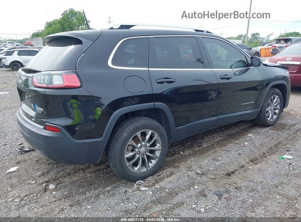 1C4PJLLB8KD384020 2019 JEEP CHEROKEE Black Tył prawy