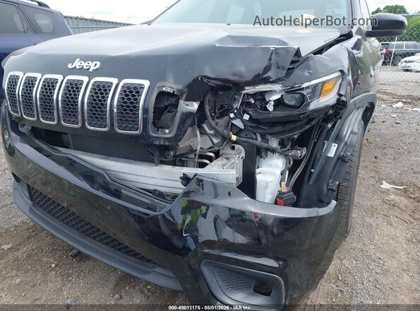 1C4PJLLB8KD384020 2019 JEEP CHEROKEE Black Widok z przodu