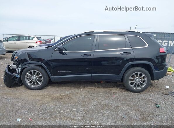 1C4PJLLB8KD384020 2019 JEEP CHEROKEE Black Widok wnętrza 360 stopni