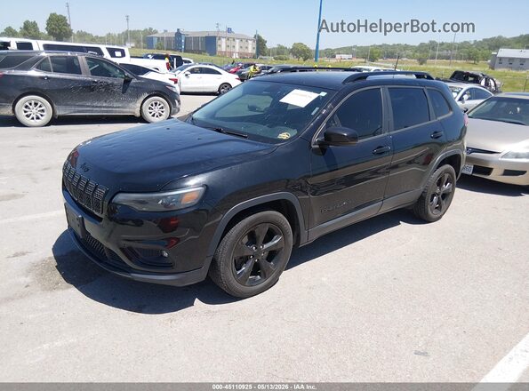 1C4PJLLB8KD416707 2019 JEEP CHEROKEE Black Vista tres cuartos delantera izquierda