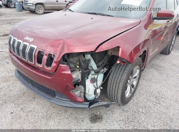 1C4PJLLB8LD641890 2020 JEEP CHEROKEE Maroon Դիմացի տեսք