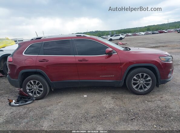 1C4PJLLB8LD641890 2020 JEEP CHEROKEE Maroon Սարքավորումների վահանակի տեսք