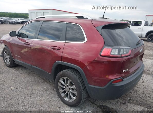 1C4PJLLB8LD641890 2020 JEEP CHEROKEE Maroon Հետևի ձախ