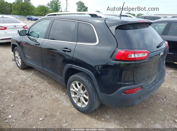 1C4PJLLBXJD539083 2018 JEEP CHEROKEE Черный Задняя левая четверть