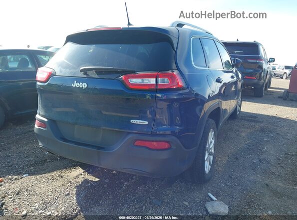 1C4PJLLBXJD607852 2018 JEEP CHEROKEE Blue უკანა მარჯვენა