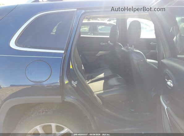 1C4PJLLBXJD607852 2018 JEEP CHEROKEE Blue VIN კოდის სტიკერის ხედი