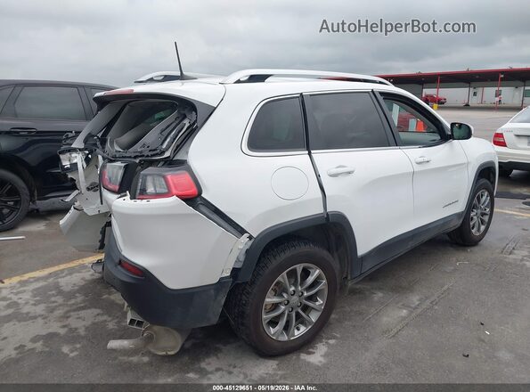 1C4PJLLX0LD645234 2020 JEEP CHEROKEE Белый Задняя правая четверть