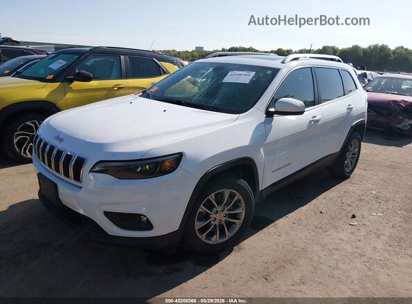 1C4PJLLX7KD262423 2019 JEEP CHEROKEE Белый Передняя левая четверть