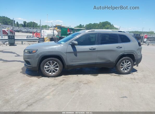 1C4PJLMX1MD187414 2021 JEEP CHEROKEE LATITUDE LU Gray 