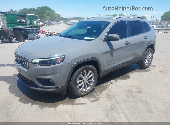1C4PJLMX1MD187414 2021 JEEP CHEROKEE LATITUDE LU Gray 