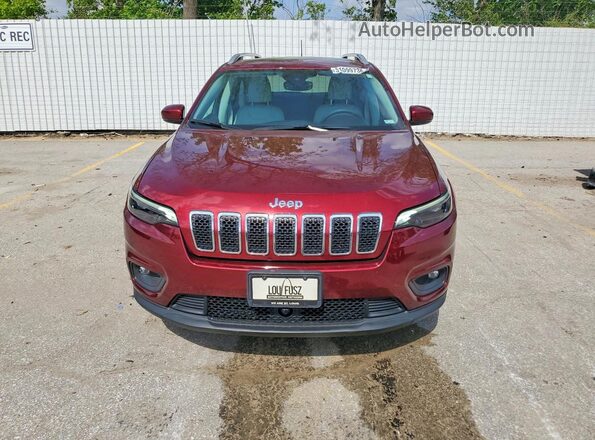 1C4PJLMX2MD218136 2021 JEEP CHEROKEE Красный 