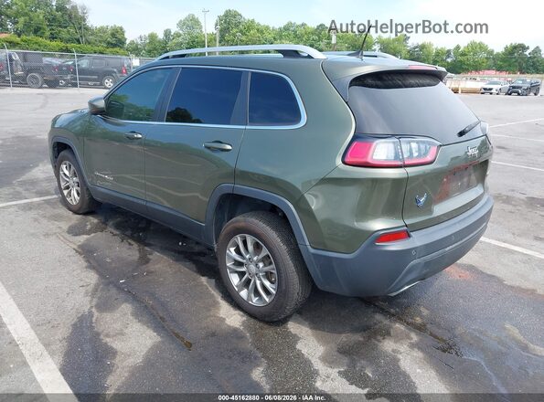 1C4PJLMX6MD113017 2021 JEEP CHEROKEE Green Rear left