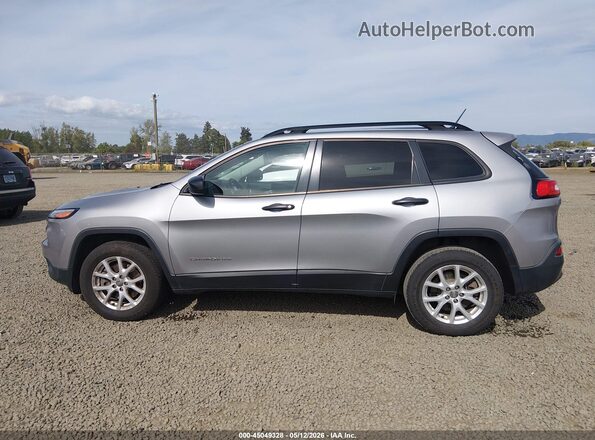 1C4PJMAB0GW175990 2016 JEEP CHEROKEE Silver Widok wnętrza 360 stopni