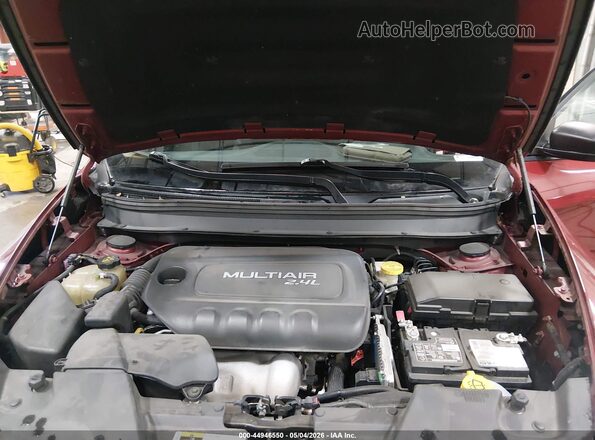 1C4PJMAB3HW567962 2017 JEEP CHEROKEE Red უკანა ხედი
