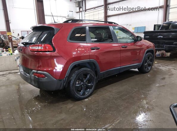 1C4PJMAB3HW567962 2017 JEEP CHEROKEE Red უკანა მარჯვენა