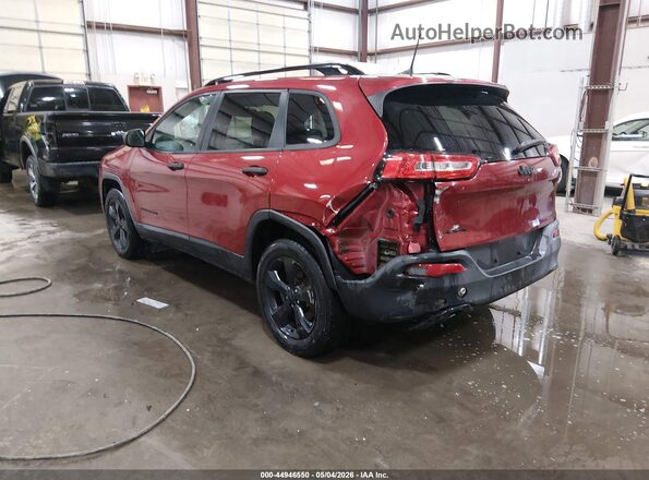 1C4PJMAB3HW567962 2017 JEEP CHEROKEE Red უკანა მარცხენა
