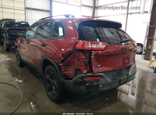 1C4PJMAB3HW567962 2017 JEEP CHEROKEE Red წინა ხედი
