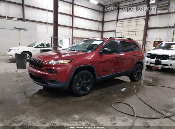 1C4PJMAB3HW567962 2017 JEEP CHEROKEE Red 