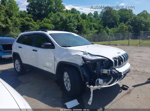 1C4PJMAB3HW582302 2017 JEEP CHEROKEE White Սալոնի հետևի տեսք