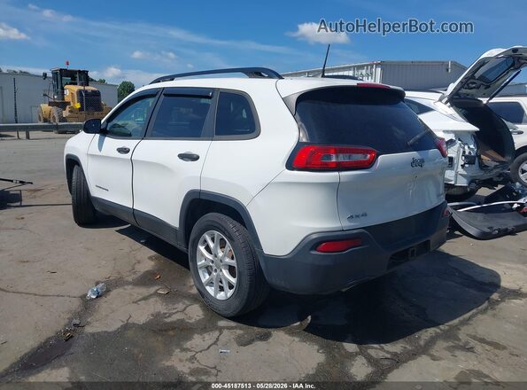 1C4PJMAB3HW582302 2017 JEEP CHEROKEE White Հետևի ձախ