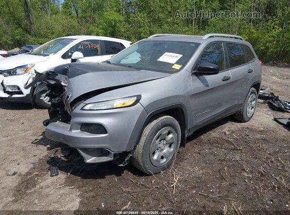 1C4PJMAB4GW143236 2016 JEEP CHEROKEE Серый 