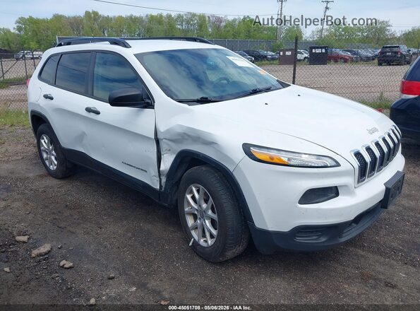 1C4PJMAB5GW245533 2016 JEEP CHEROKEE White 