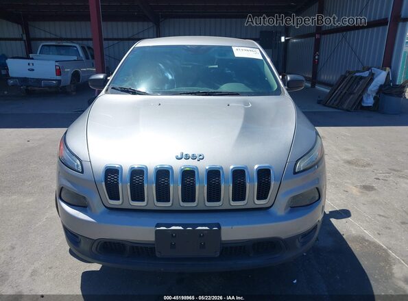 1C4PJMAB6GW202822 2016 JEEP CHEROKEE Silver Vista del cuadro de instrumentos