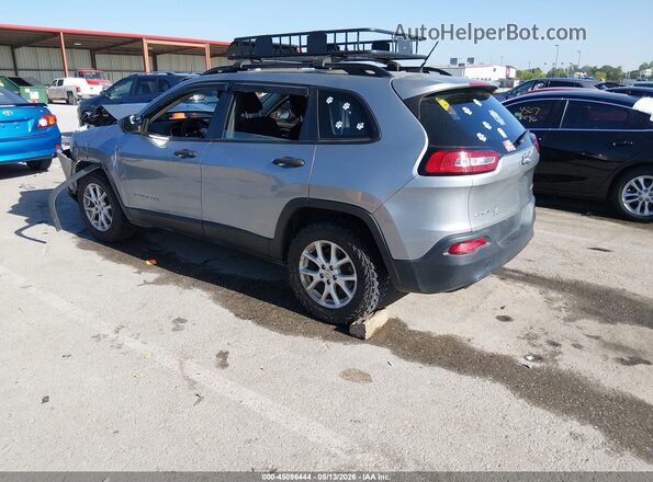 1C4PJMABXGW109799 2016 JEEP CHEROKEE Silver Հետևի ձախ