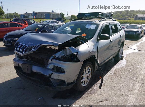 1C4PJMABXGW109799 2016 JEEP CHEROKEE Silver 