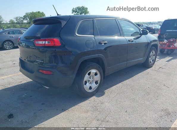1C4PJMAS9HD233964 2017 JEEP CHEROKEE Black უკანა მარჯვენა