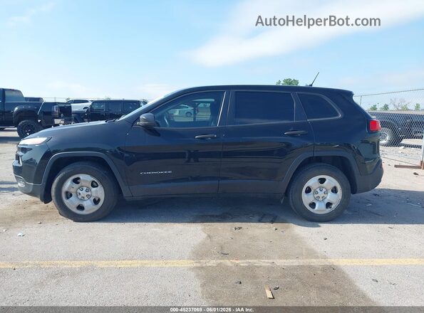 1C4PJMAS9HD233964 2017 JEEP CHEROKEE Black სალონის 360-გრადუსიანი ხედი